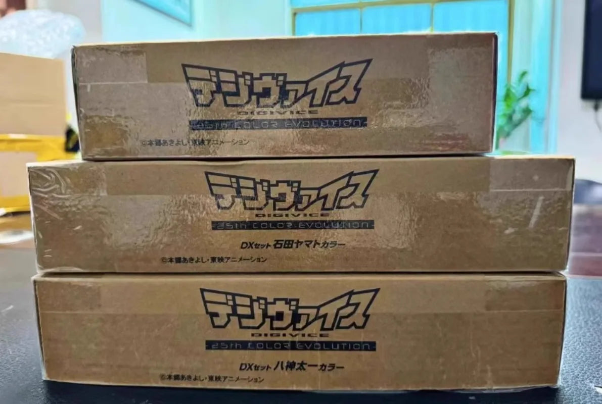 Bandai Digimon Adventure 02 Digivice, D3 V-mon Wormmon Model