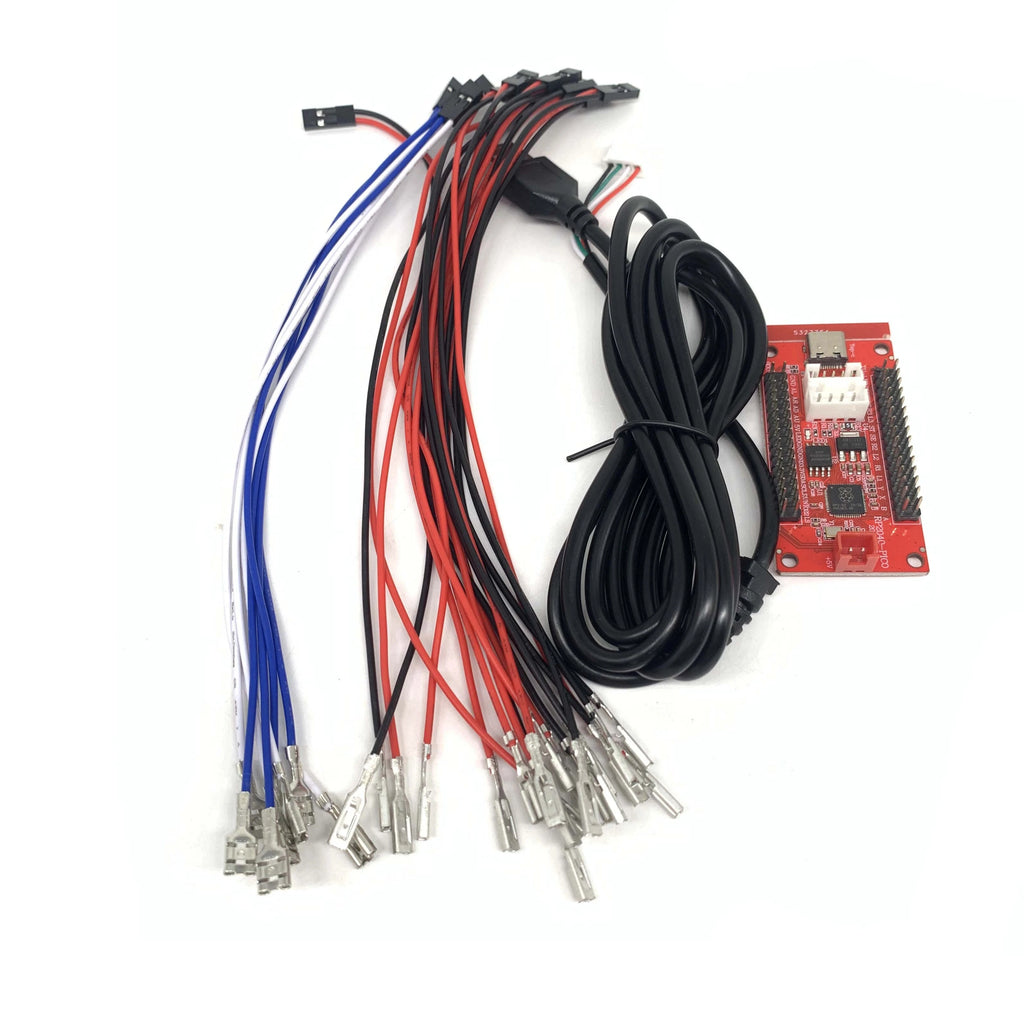 Zero Delay Arcade USB Encoder, PC PS3 Switch Android Pi