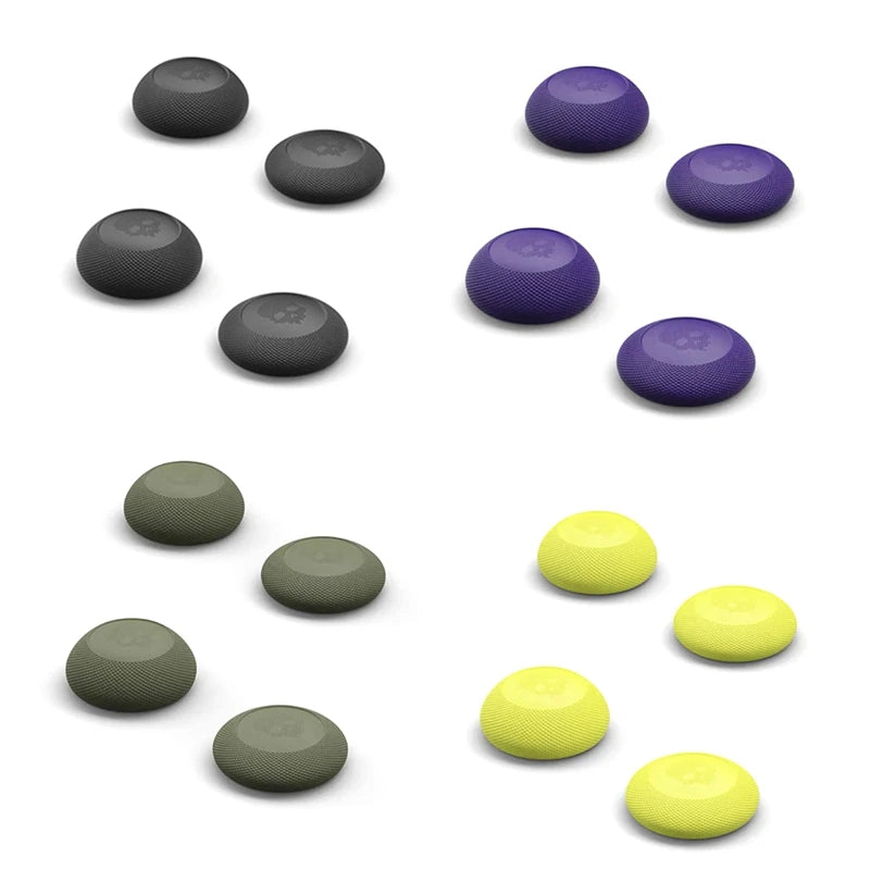 For Skull & Co. Convex Thumb Grips Set For Steam Deck/OLED/ROG Ally/X-4Pcs Analog Stick Caps,Enhanced Gaming Precision