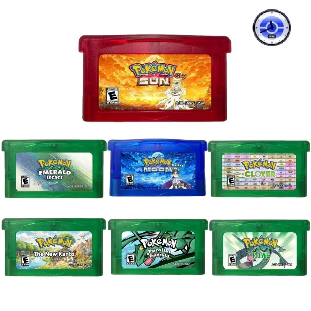 GBA RTC Reproduction Game Cartridge English Version