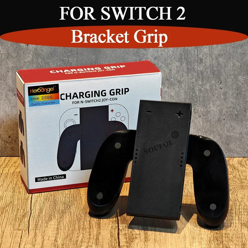 Bracket Grip for Nintendo Switch 2 Joy-Con, No Charging