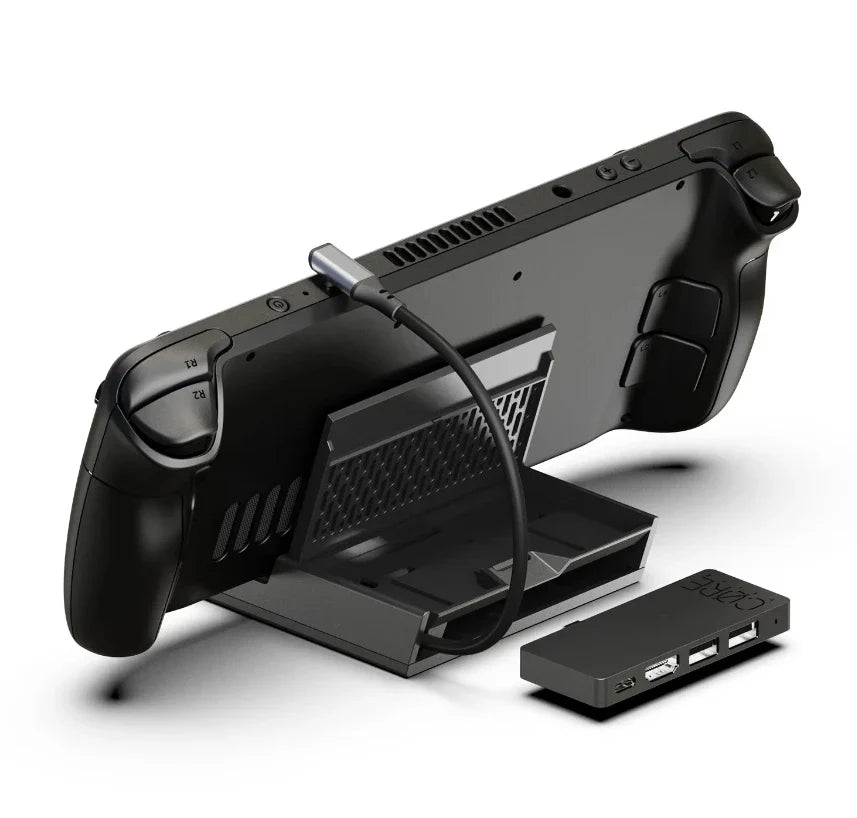 Savage Raven by Skull & Co. Charging Dock for Steam Deck/ROG Ally/ROG Xbox Ally Multi-port Type-C Docking Hub With Core