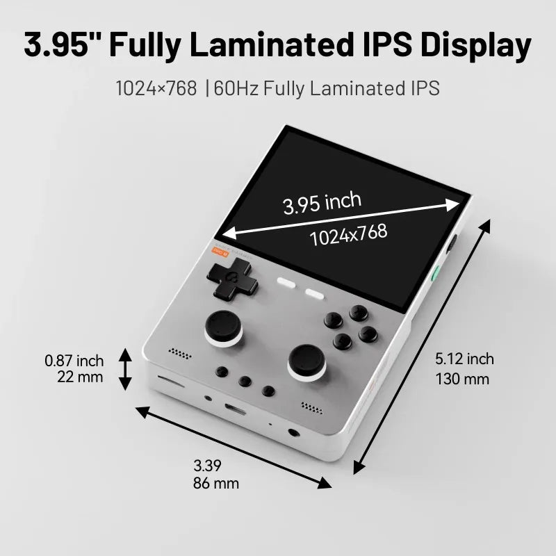 TRIMUI Brick Hammer Pro U Android Handheld, 3.95-Inch IPS, Metal