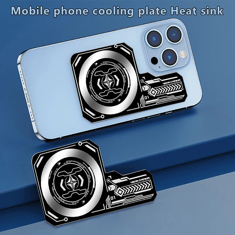 Mobile Phone Cooling Plate Heat Sink Expend Cooling Area For Cooling Fans Game Cooler Cell Phone For IPhone/Samsung/Xiaomi