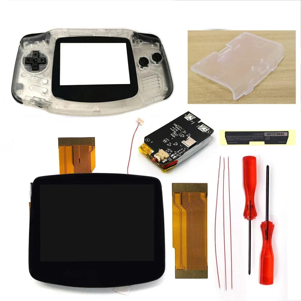 Hispeedido GBA 3.0-Inch V5 Laminated IPS Screen Kit, Type-C
