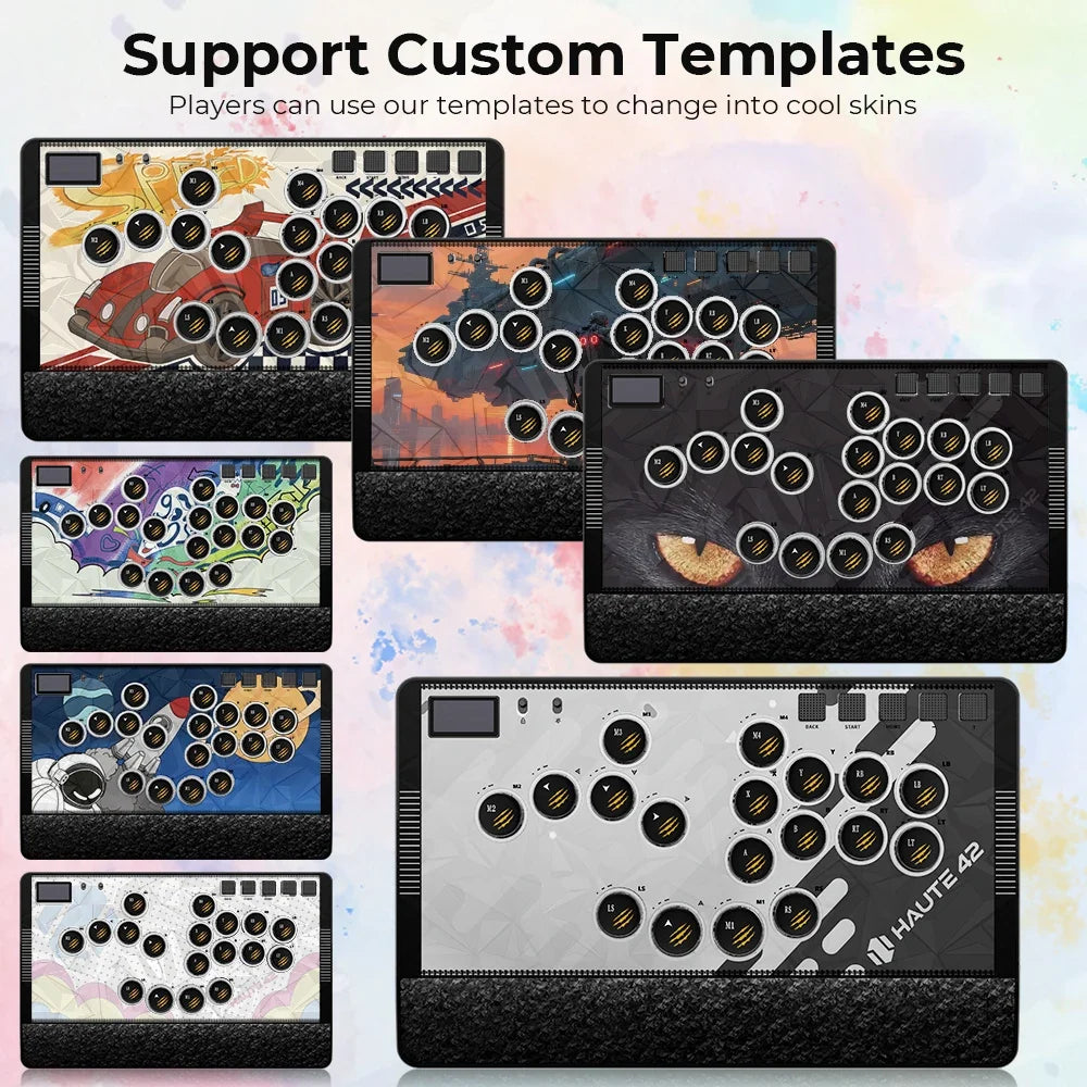 Haute42 C-AT Magnetic Leverless Hitbox Controller for PC/PS4/PS5