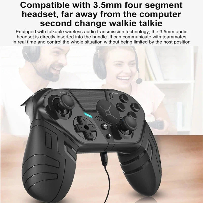 AyeBeau NS53R Bluetooth Controller for PS4, PS3, PC, Android