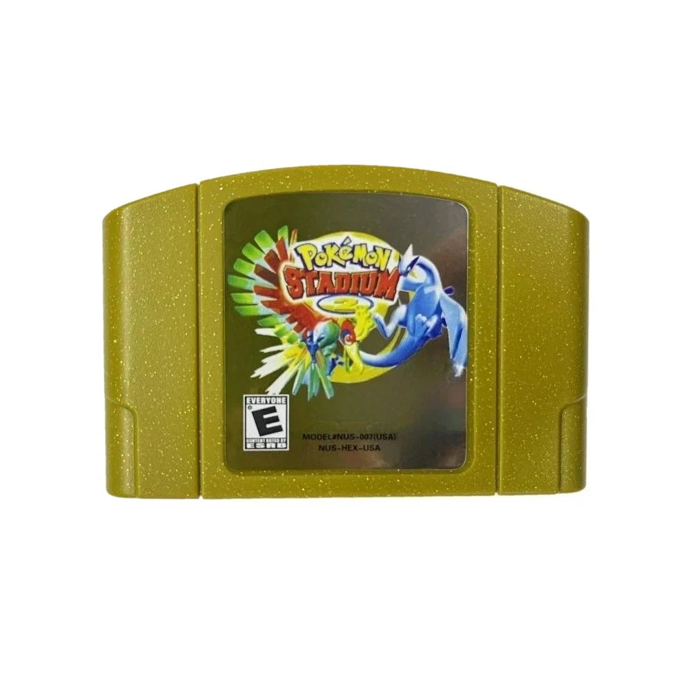 Pokémon Stadium 1 or 2 N64 Cartridge, US NTSC English Version