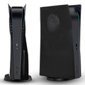 Disc Edition Wood Color Faceplate with Cooling Vents for PS5 Anti-Scratch Dustproof Protective Cover Plates ABS Case