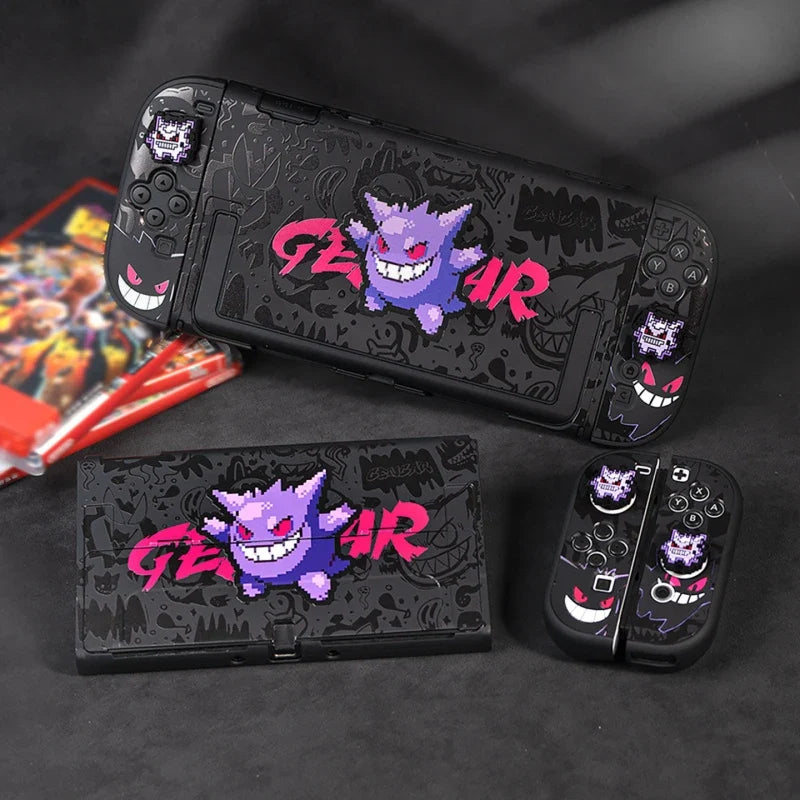Gengar Case for Nintendo Switch OLED, Dockable Hard Shell
