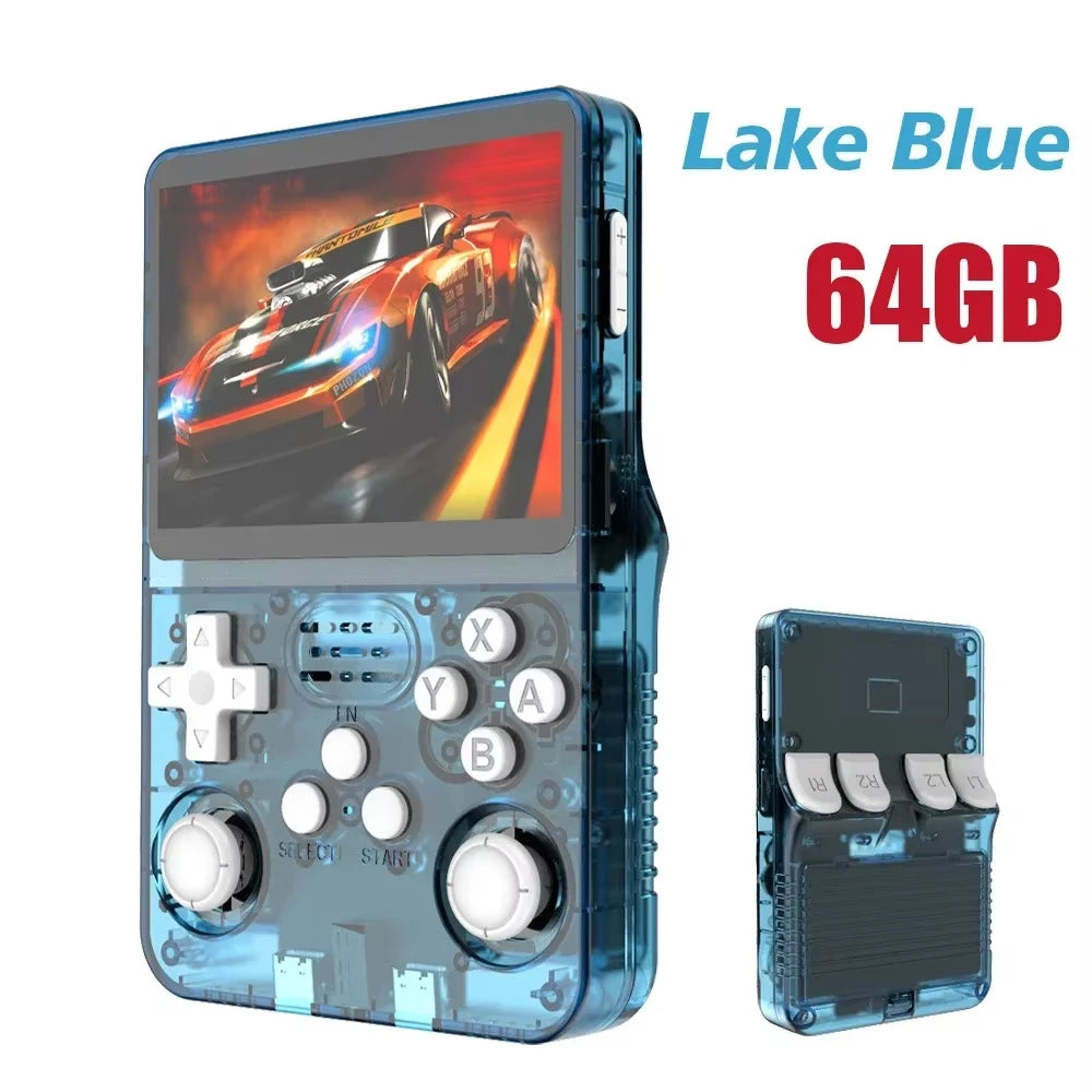R36S Handheld Console with 20000 Games and 3.5-Inch IPS