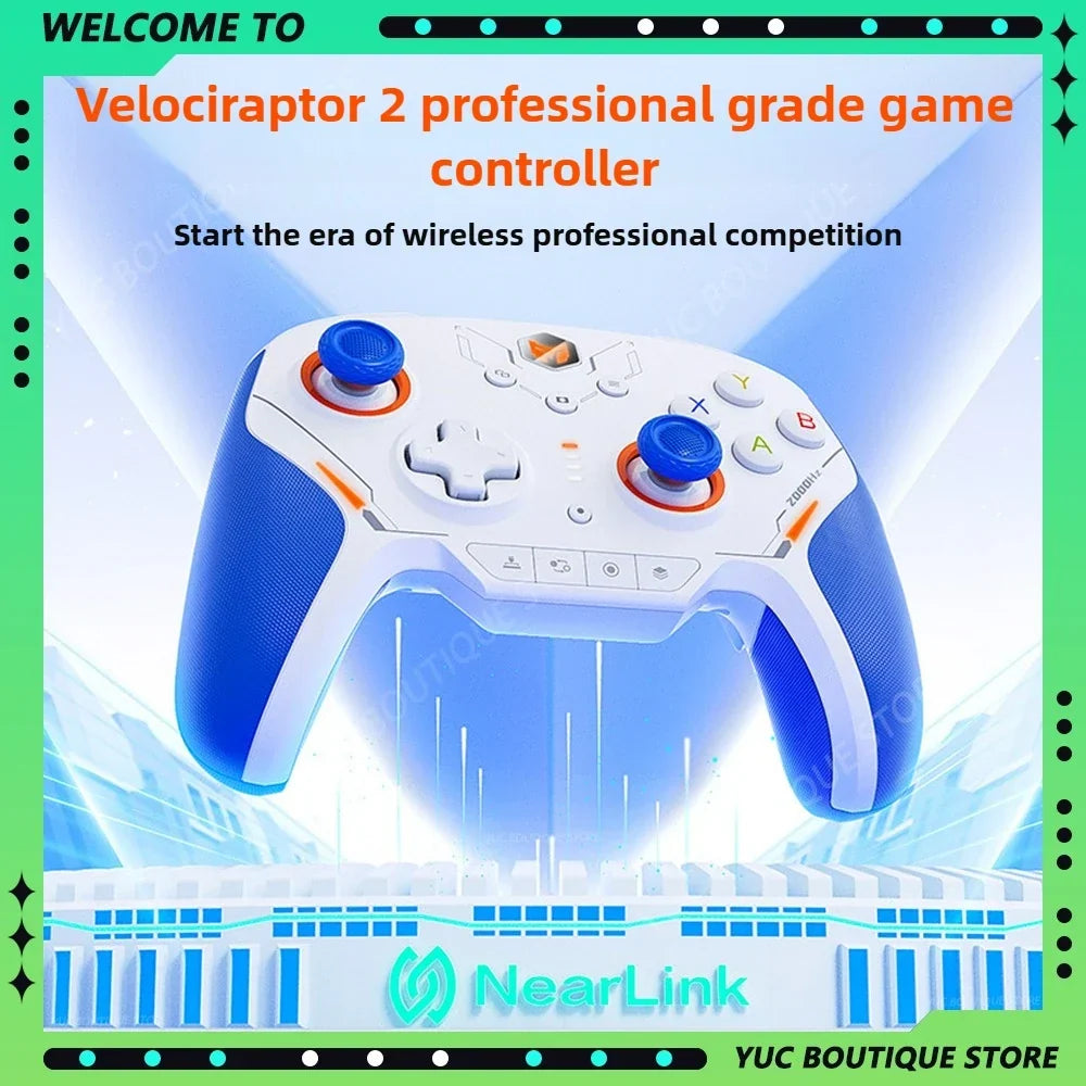 Bigbigwon Retro Star Flash Wireless Gamepad 2000Hz for PC Steam