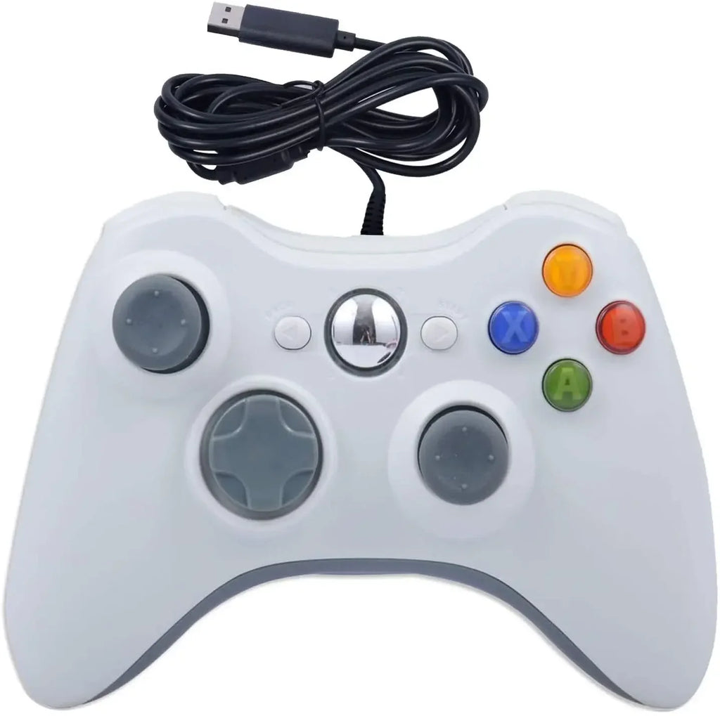 Wired USB Controller for Xbox 360 Console and PC, Gamepad Joypad