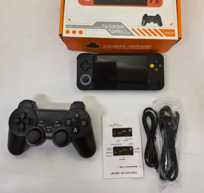 Handheld Gaming Consoles M41 Retro Game Player 4.2 Inch Hd Screen Dual‑Player 3d Ps1 Games Portable Nostalgic Home Gaming Device