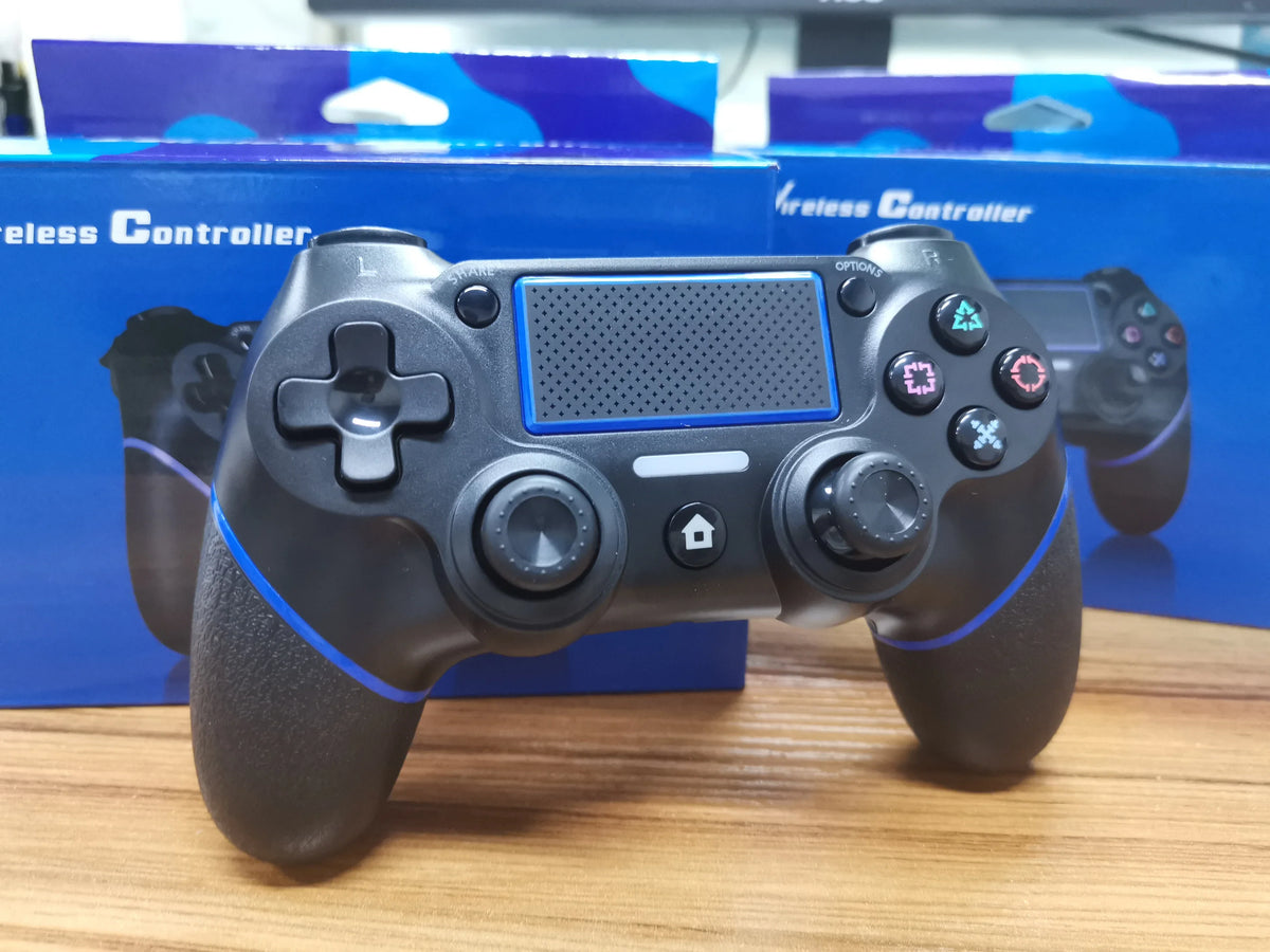 Gamepad For PS4 Controller, Wireless Bluetooth Controller, Six-axis Double Vibration Controller, For PS4/PC Wireless Gamepad