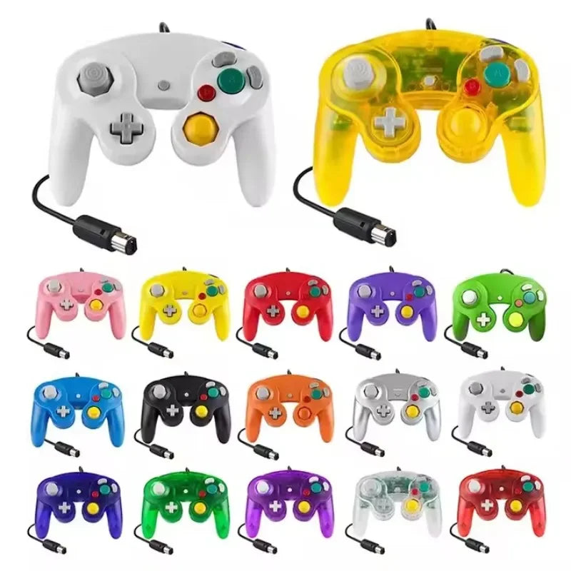 Wired USB Controller for GameCube NGC, Single-Button Gamepad