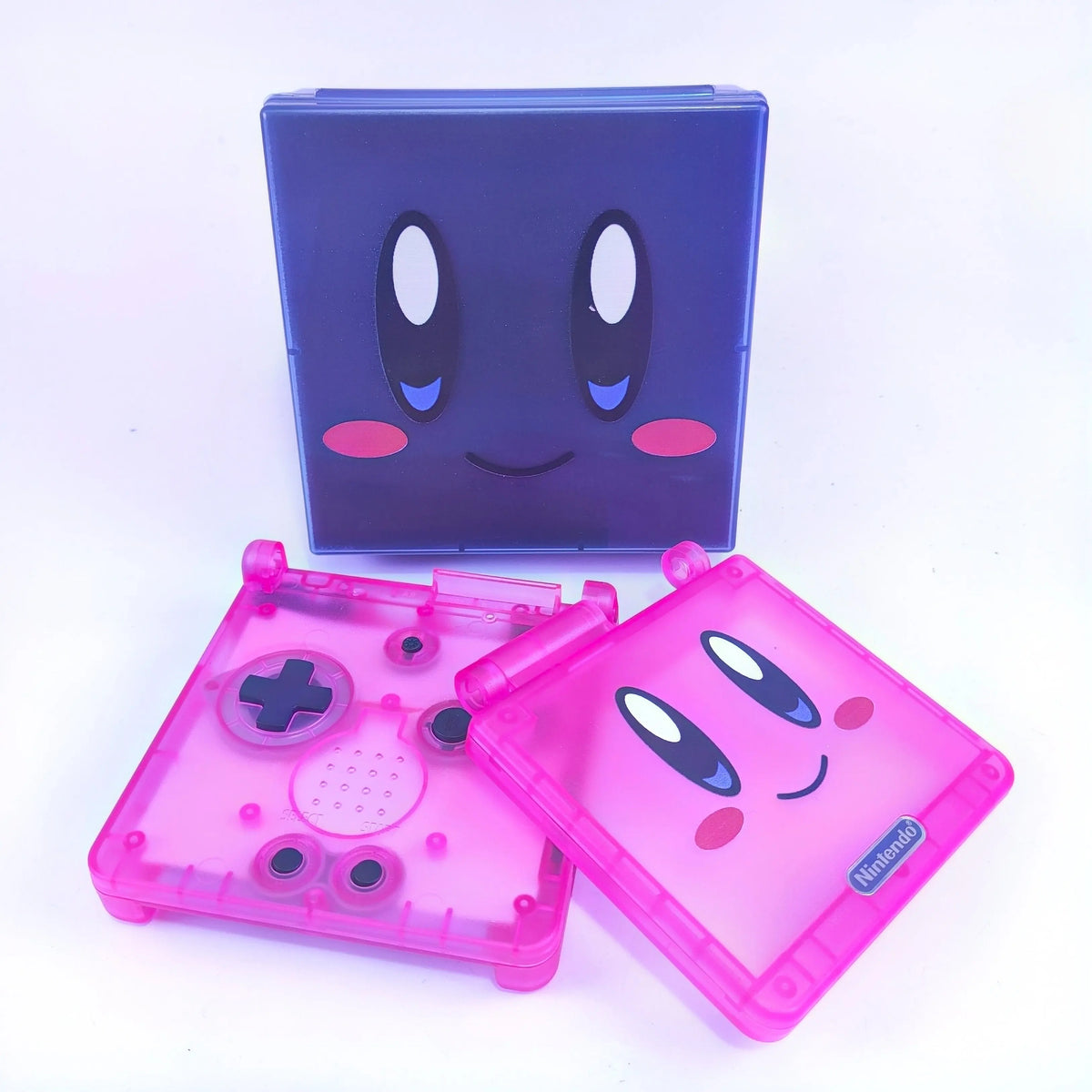 GBA SP Color Printed Replacement Shell, Creative DIY Housing