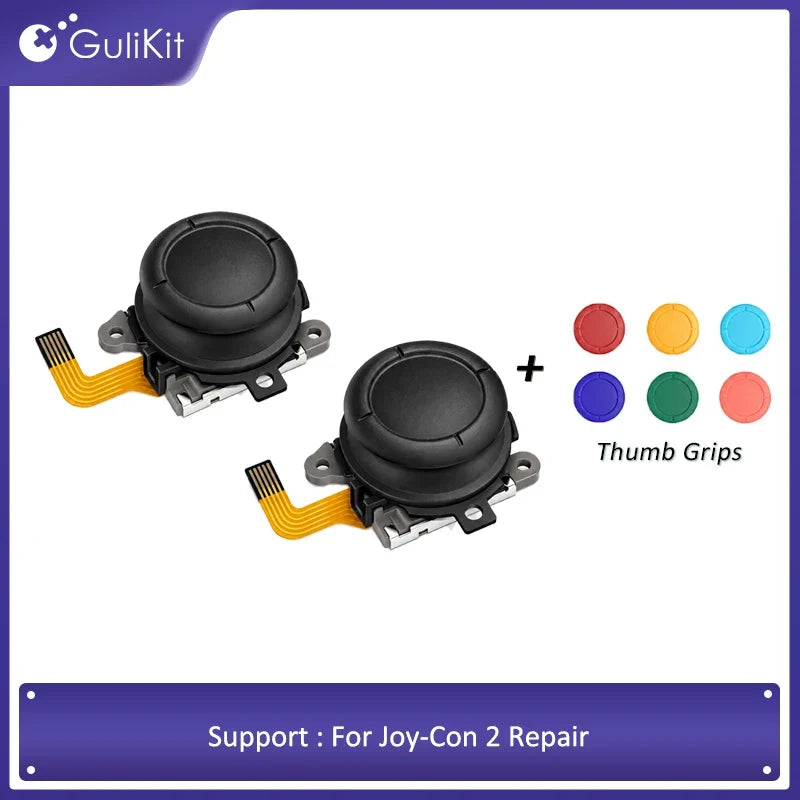 GuliKit TMR Joystick for JoyCon 2 No Drifting Stick for Nintendo Switch 2 Model Game Console Repair Replacement