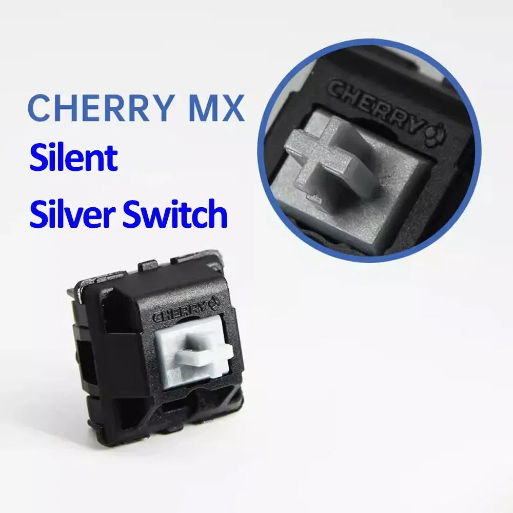 Original Korean CROWN 203C-S 30mm Silent Arcade Push Button Cherry Switch for Fight Stick Hitbox Joystick DIY PC PS3 Xbox