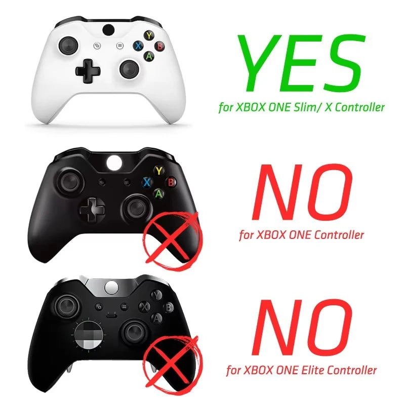DATA FROG Replacement Controller Shell with Buttons for Xbox One S Slim Wireless Controller Custom DIY Mod Kit Full Set