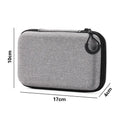 EVA Hard Shell Storage Box for Cables, Headphones & Drives