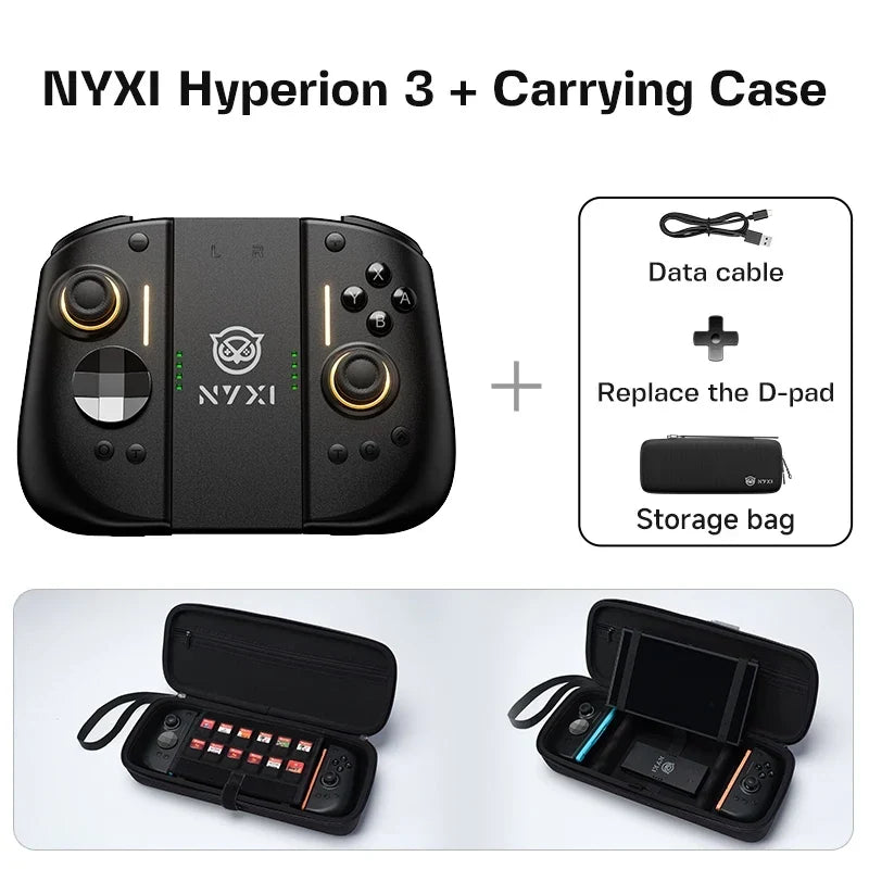 NYXI Hyperion 3 Wireless Joypad for Switch 2, Hall Joystick Magnetic Controller