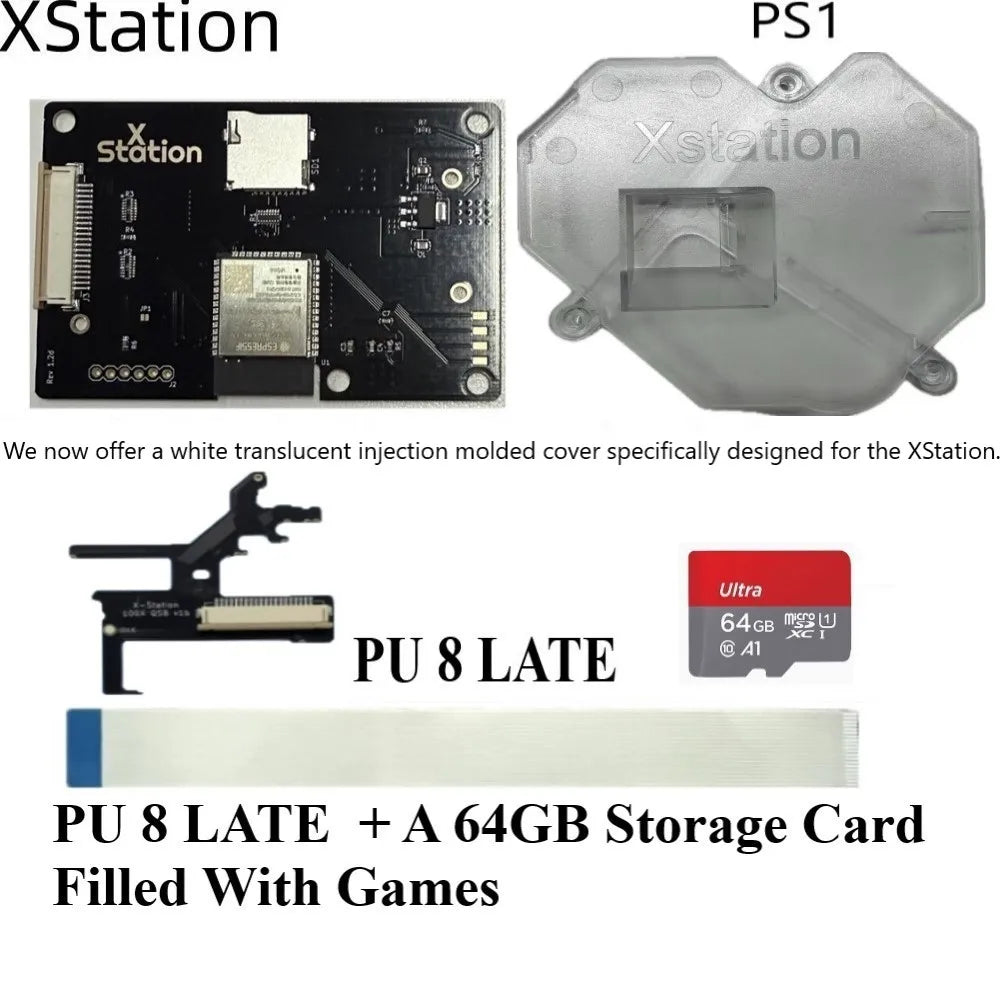 XStation Optical Discdrive Emulator PS1 Game Console ODE XSTATION PICOSTATION For PlayStation PSone PS2 PS3 PS4 Modular Chip