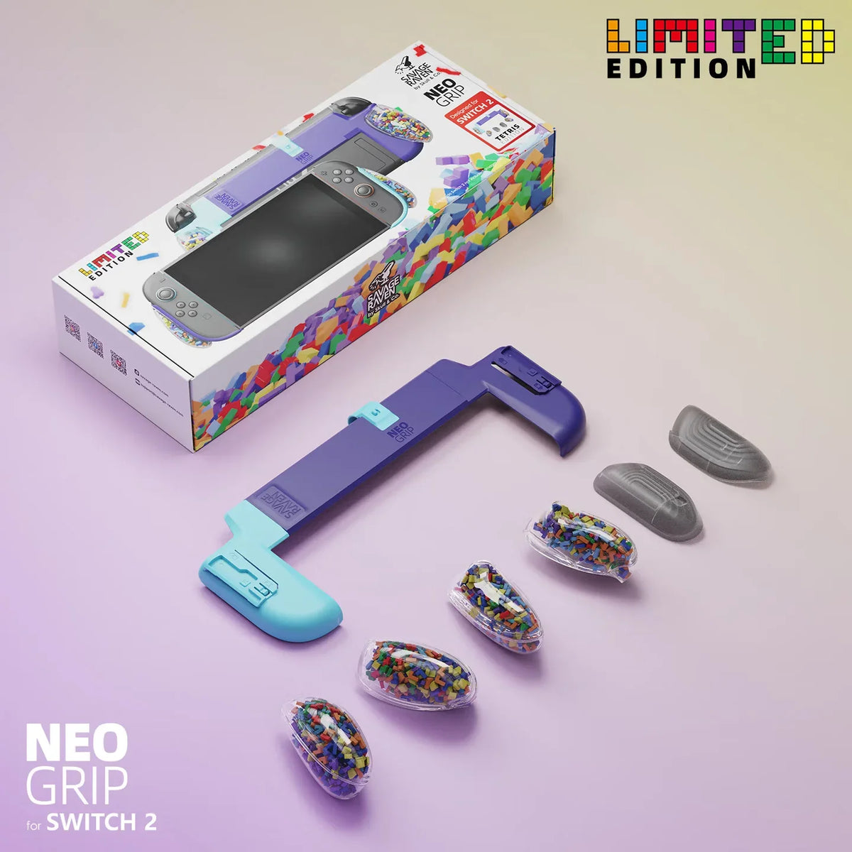 NeoGrip Case for Nintendo Switch 2, Savage Raven Limited Edition