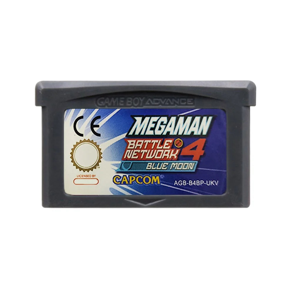 Mega Man GBA Games Cartridge 32 Bit Video Game Console Card Mega Man Zero 1 2 3 4 Red Sun Blue Moon for GBA SP