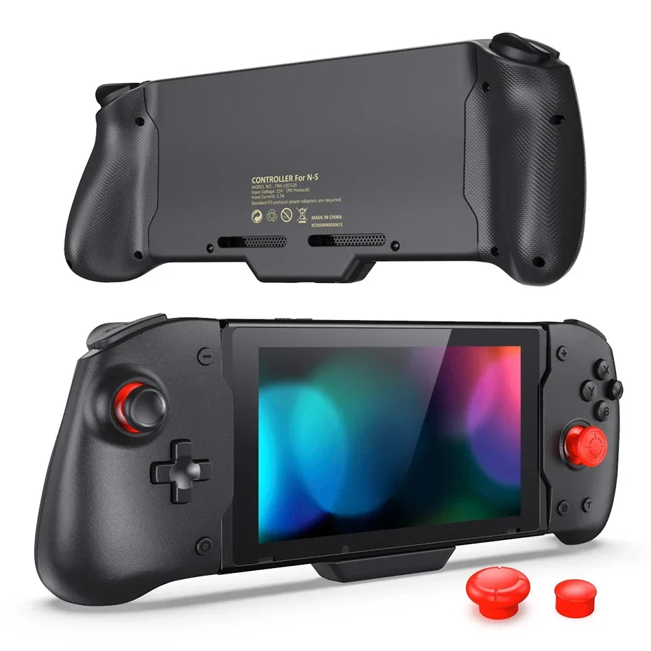 Grip Controller IV-SW133 for Nintendo Switch, 6-Axis Gyro, Vibration