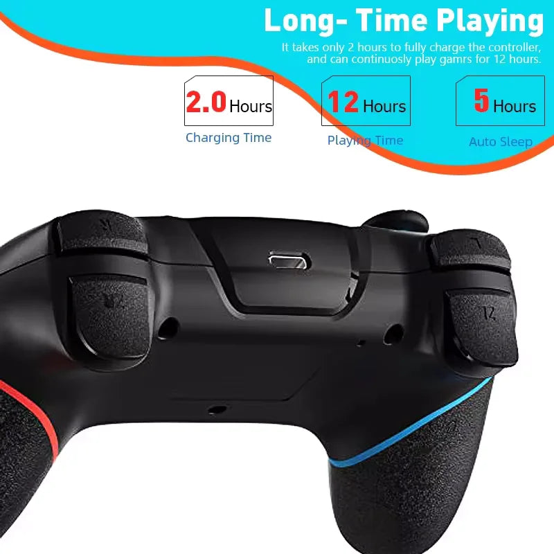 USB Bluetooth Wireless Control for Nintendo Switch & OLED Lite PC Controller Gamepad Computer Joystick Game Pad Command Trigger