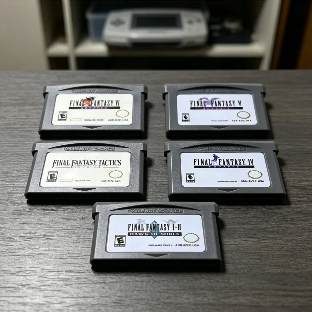 40+ Styles GBA Game Cartridge Cards USA English Version for Game Boy Advance GBA SP DS Lite Vintage Game Collection Gift