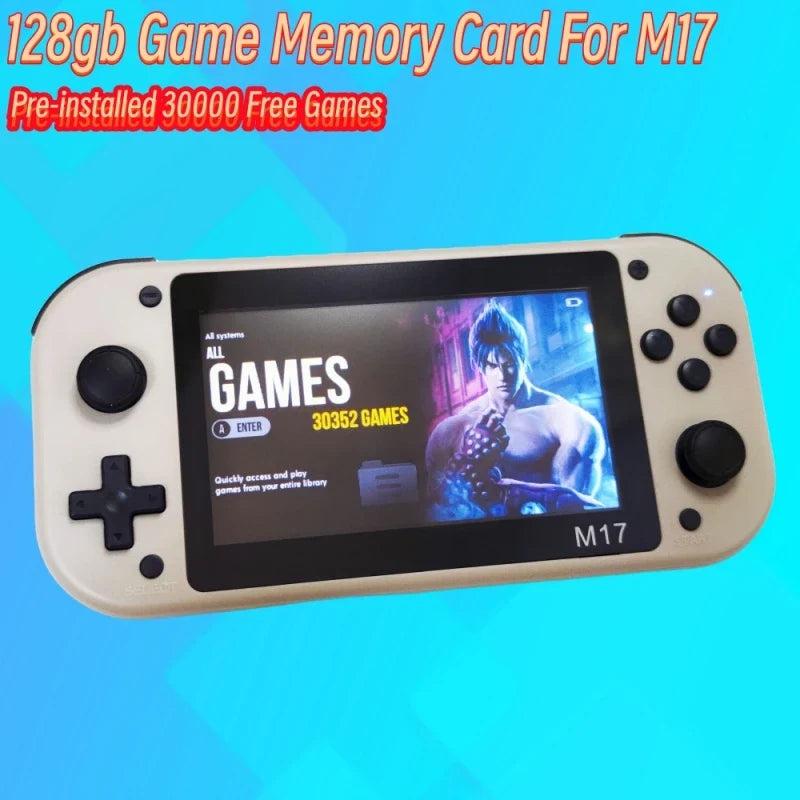 M17 Game Card 64GB/128GB TF Memory Card, Up to 30000 Games