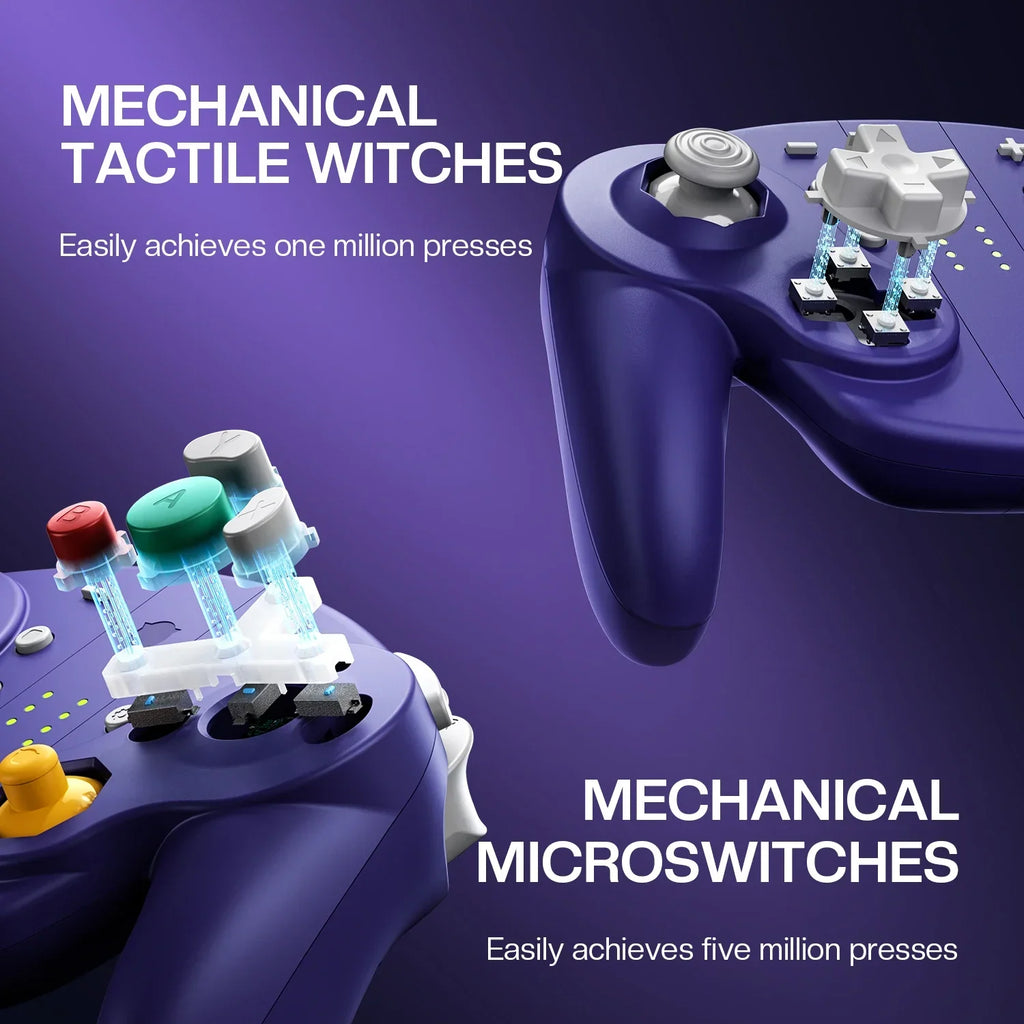 NYXI Wizard 2 White Special Edition TMR Gamepad, Switch/NGC