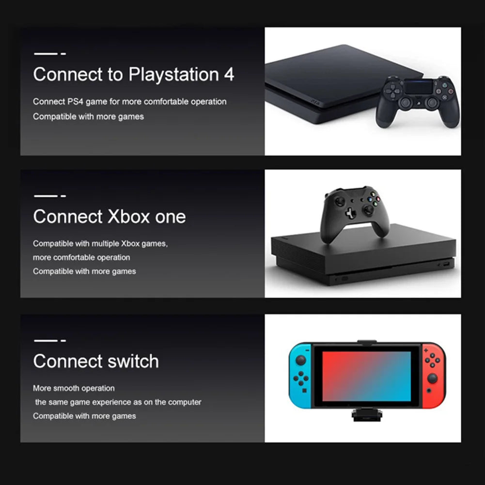 G6L for Nintendo Switch, Xbox One, PS4, PS3 Keyboard Mouse Converter
