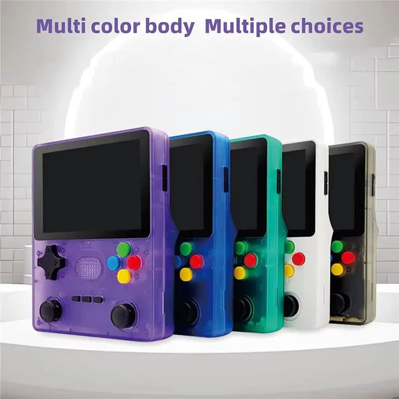 R39S Retro Handheld Game Console 4-Inch IPS Screen Linux 64GB