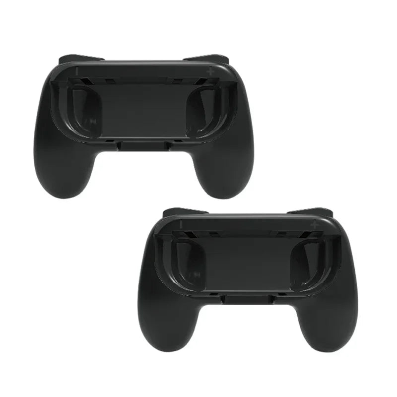Replacement 2 Pack Joy-Con Hand Grips Bracket, Gamepad Holder Spare Accessory for Switch Switch OLED Controller