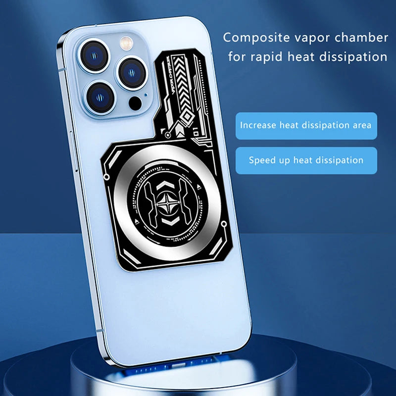 Mobile Phone Cooling Plate Heat Sink Expend Cooling Area For Cooling Fans Game Cooler Cell Phone For IPhone/Samsung/Xiaomi