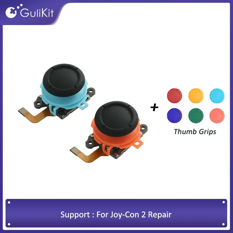 GuliKit TMR Joystick for JoyCon 2 No Drifting Stick for Nintendo Switch 2 Model Game Console Repair Replacement