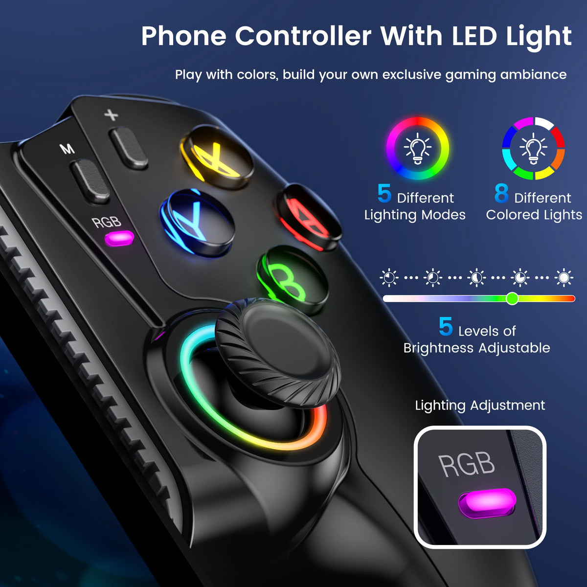 DinoFire Switch OLED Controller, TMR, Wireless for Switch 2