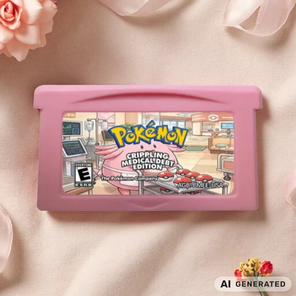 Pokémon GBA RTC Reproduction Cartridge, English Game Styles