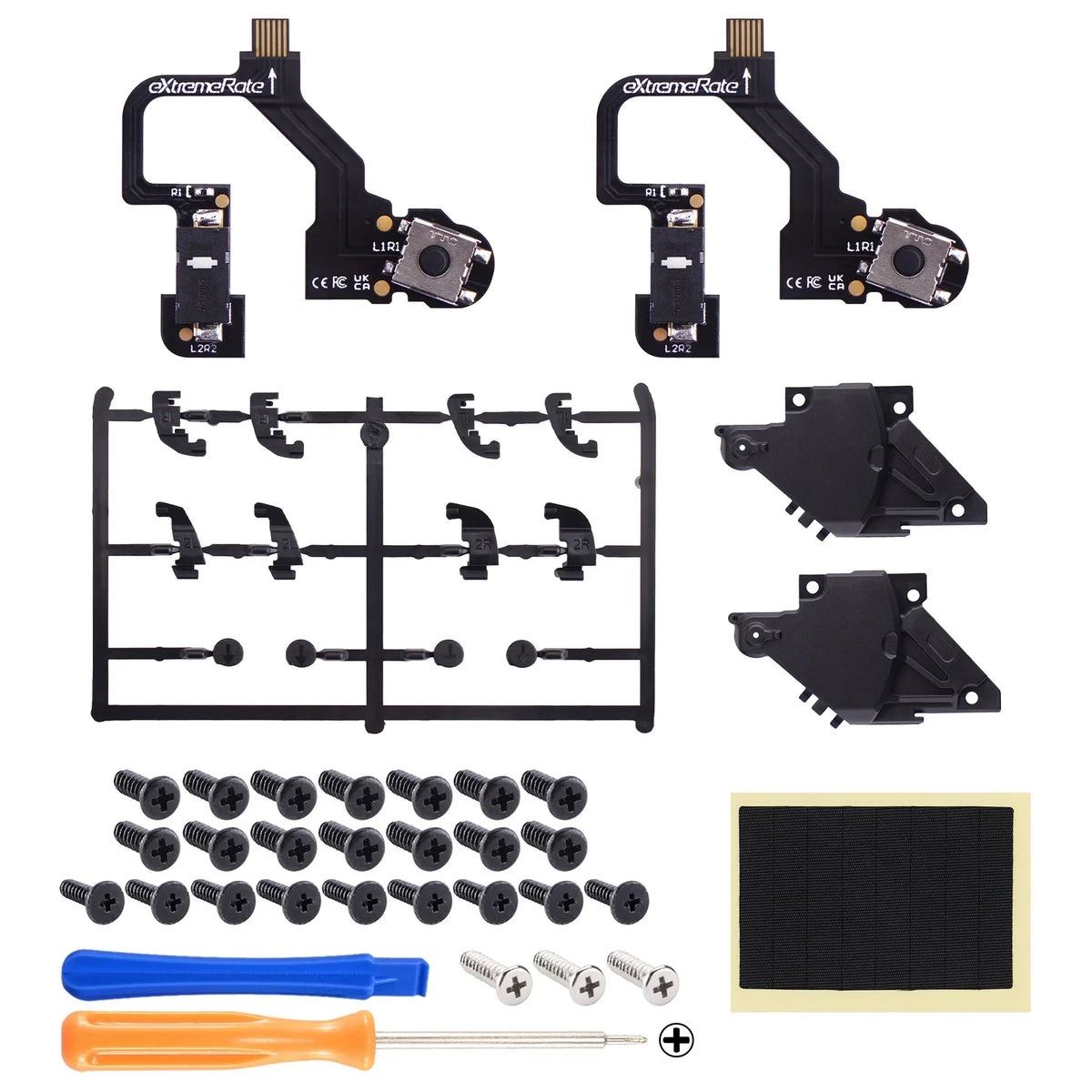 eXtremeRate PS5 Micro Switch Clicky Hair Trigger Kit V2 BDM-010