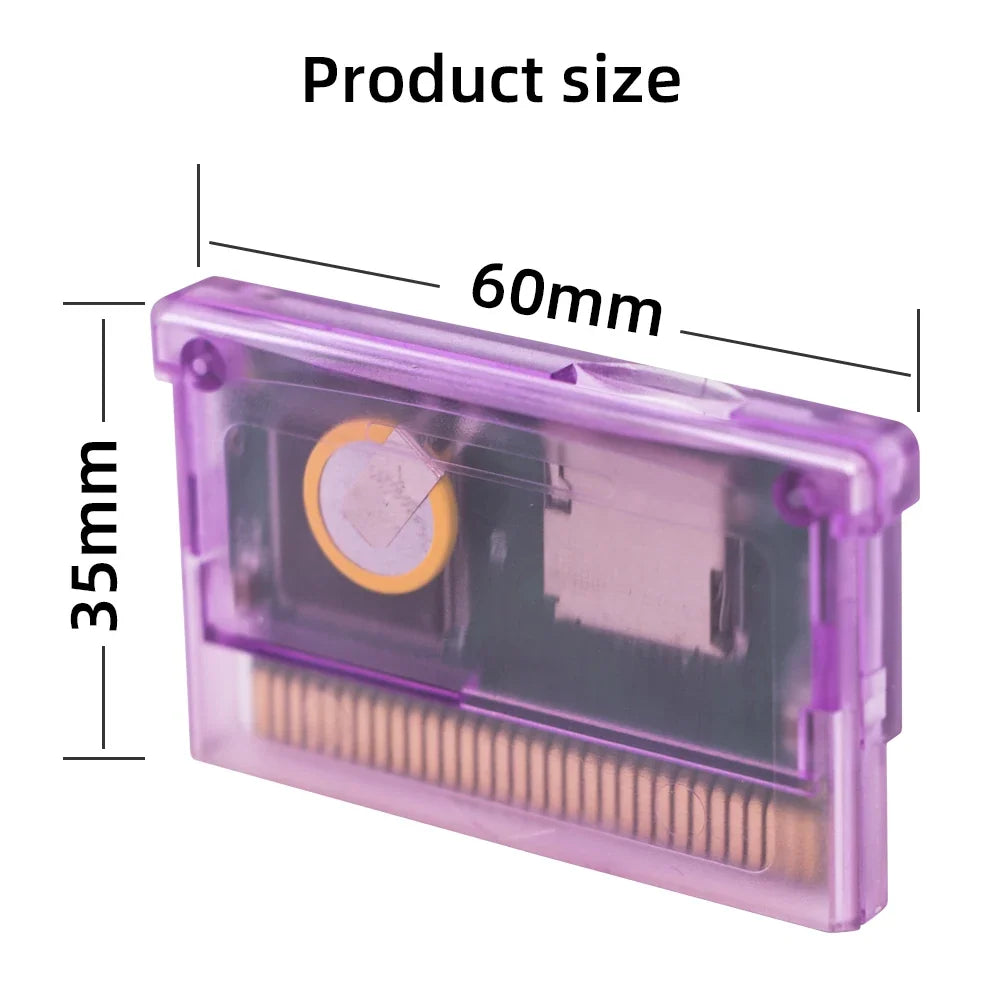 REMANK Flash GBA Cart V1.5 with RTC & 100+ Retro Games for GBA SP