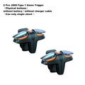 JS68 Mobile Phone 4 Finger Game Trigger for PUBG, iOS and Android