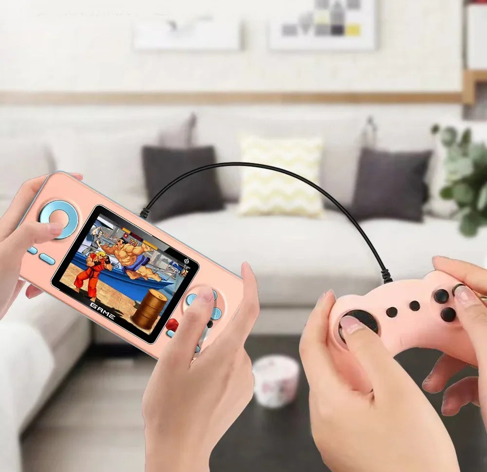 S5 Mini Retro Handheld Game Console 2.4-Inch, 520 Games