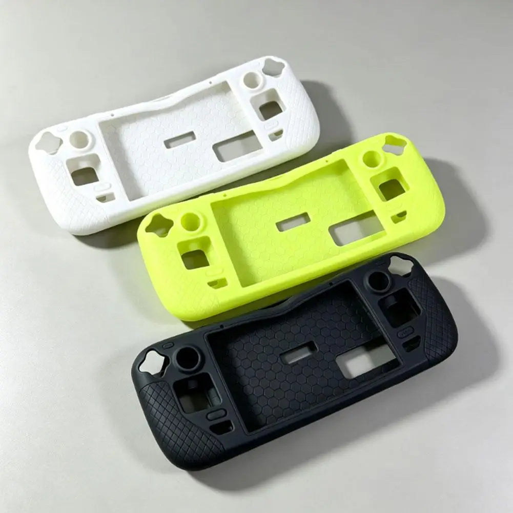 Soft Silicone Case for Steam Deck & Deck OLED, Split-Body Design