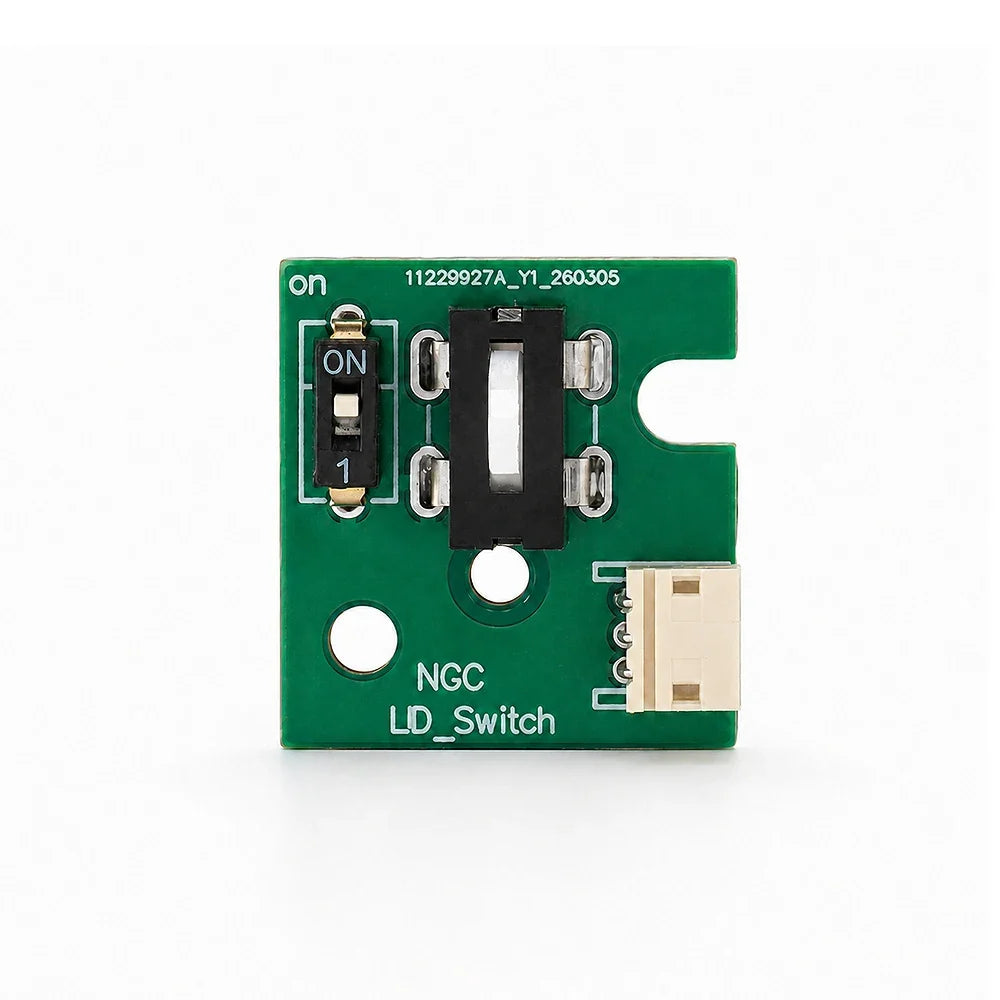 GC Optical Drive Lid Control Switch Replacement Board with Full-Size Disc Mode for GameCube NGC Console