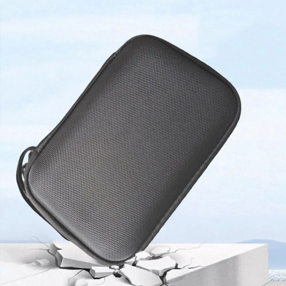Hard Shell Travel Pouch Case Water Resistant Zipper Close Storage Bag Compact Shockproof Game Accessories for Ayn THOR Travel