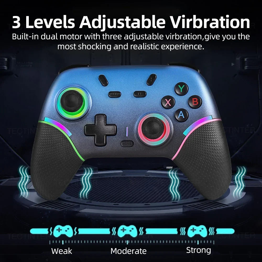Wireless Bluetooth Controller For Nintendo Switch 2/PS3/PS4 Console Gamepad for Android/IOS Smart Phone PC Joystick Controle