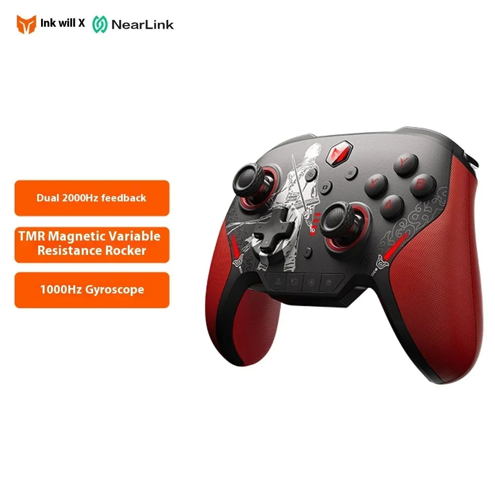 Bigbigwon Retro Star Flash Wireless Gamepad 2000Hz for PC Steam